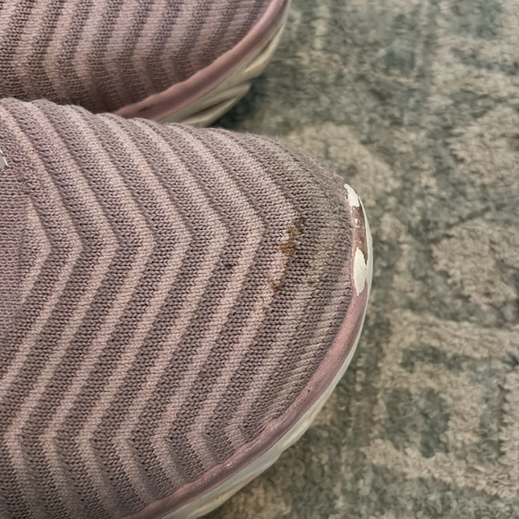 Skechers glide step slip on faux laces sneakers size 9 - Picture 4 of 8